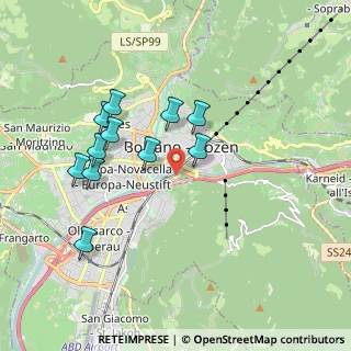 Mappa Via Piè di Virgolo, 39100 Bolzano BZ, Italia (1.71545)