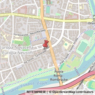 Mappa Via Torino, 14, 39100 Bolzano, Bolzano (Trentino-Alto Adige)