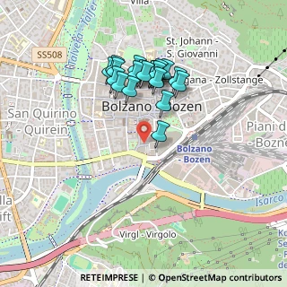 Mappa Passaggio Duomo, 39100 Bolzano BZ, Italia (0.391)