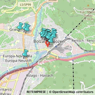 Mappa Passaggio Duomo, 39100 Bolzano BZ, Italia (0.5455)