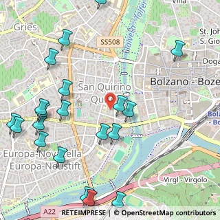 Mappa Via Zara, 39100 Bolzano BZ, Italia (0.6845)