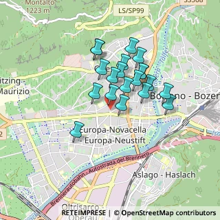 Mappa Via Visitazione, 39100 Bolzano BZ, Italia (0.673)
