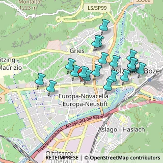Mappa Via Michael Gaismair, 39100 Bolzano BZ, Italia (0.8335)