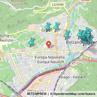 Mappa Via Michael Gaismair, 39100 Bolzano BZ, Italia (1.34429)
