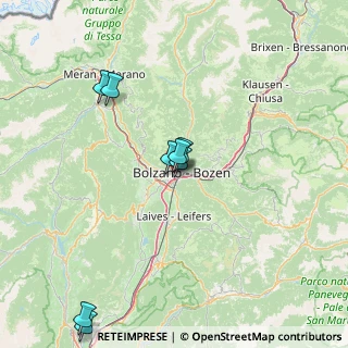 Mappa Via Michael Gaismair, 39100 Bolzano BZ, Italia (36.08615)