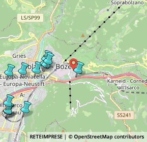 Mappa Via degli Artigiani, 39057 Appiano sulla strada del vino BZ, Italia (2.70769)