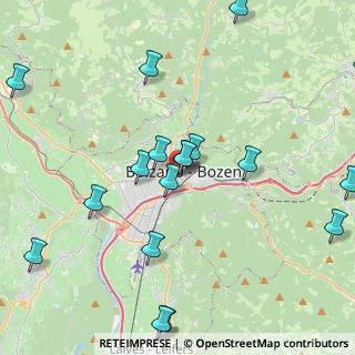 Mappa Via G. Carducci, 39100 Bolzano BZ, Italia (4.89167)
