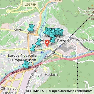 Mappa Via G. Carducci, 39100 Bolzano BZ, Italia (0.6185)