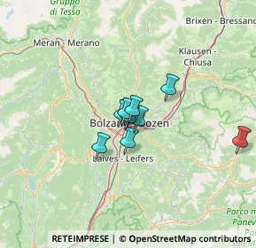 Mappa Via Guglielmo Marconi, 39100 Bolzano BZ, Italia (14.10636)