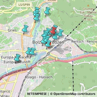 Mappa Via Alto Adige, 39100 Bolzano BZ, Italia (0.8135)