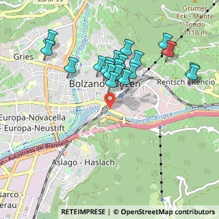Mappa Centro - Piani - Rencio, 39100 Bolzano BZ, Italia (0.903)