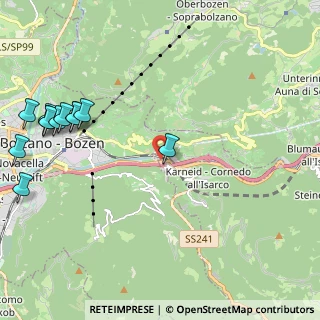 Mappa Via Kunter, 39100 Bolzano BZ, Italia (2.81833)