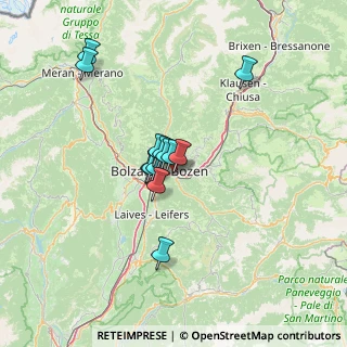 Mappa Via Kunter, 39100 Bolzano BZ, Italia (9.65923)