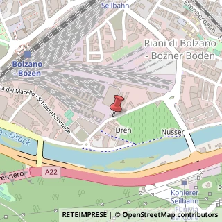 Mappa Via del macello 25, 39100 Bolzano, Bolzano (Trentino-Alto Adige)