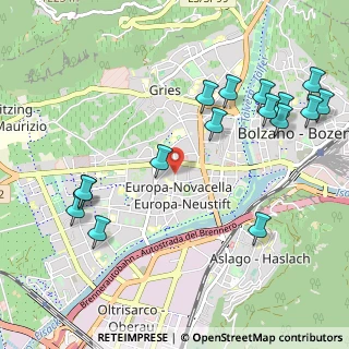 Mappa Via Rovigo, 39100 Bolzano BZ, Italia (1.21688)