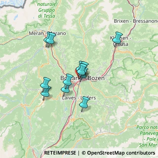 Mappa Via Rovigo, 39100 Bolzano BZ, Italia (10.645)