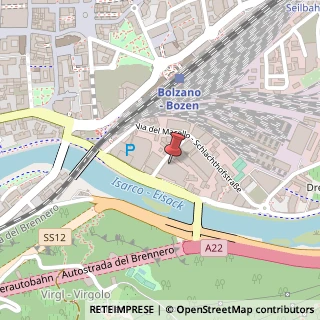 Mappa Via del Macello, 65, 39100 Bolzano, Bolzano (Trentino-Alto Adige)