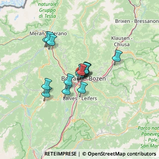 Mappa Via della Visitazione, 39100 Bolzano BZ, Italia (9.326)