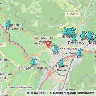 Mappa Viale Druso ang, 39100 Bolzano BZ, Italia (2.61467)