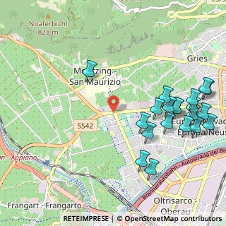 Mappa Viale Druso ang, 39100 Bolzano BZ, Italia (1.24)