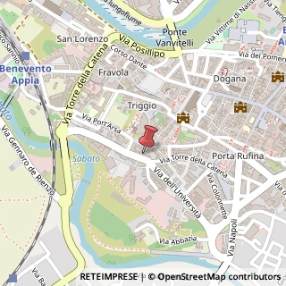 Mappa Via Port'Arsa, 11, 82100 Benevento, Benevento (Campania)