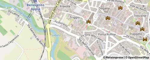 Mappa Benevento