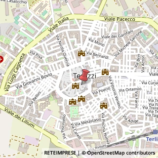 Mappa Via Michele De Napoli, 20, 70038 Terlizzi, Bari (Puglia)