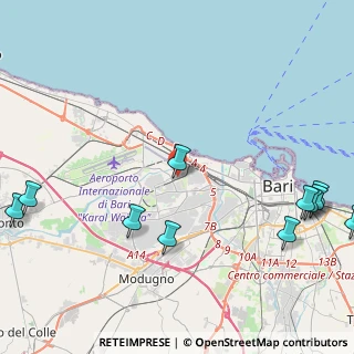 Mappa Via Antonio de Vicaris, 70132 Bari BA, Italia (6.41727)