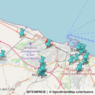 Mappa Via Antonio de Vicaris, 70132 Bari BA, Italia (6.13167)