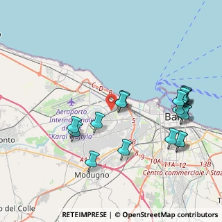 Mappa Via Antonio de Vicaris, 70132 Bari BA, Italia (4.765)