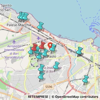 Mappa Via Antonio de Vicaris, 70132 Bari BA, Italia (2.31353)