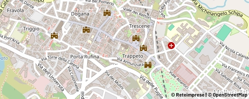 Mappa Benevento