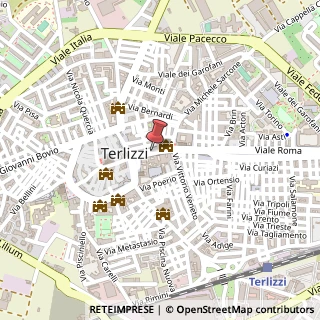 Mappa Corso Vittorio Emanuele II,  27, 70038 Terlizzi, Bari (Puglia)
