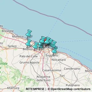 Mappa Pietro ravanas, 70123 Bari BA, Italia (6.26231)