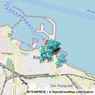 Mappa Via Normanno S, 70122 Bari BA, Italia (0.5175)