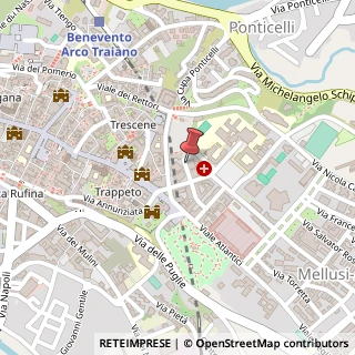 Mappa Via Emanuele Caggiano, 18, 82100 Benevento, Benevento (Campania)