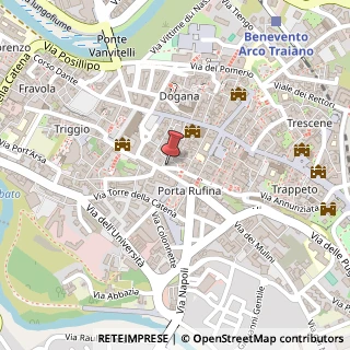 Mappa Via Annunziata, 176, 82100 Benevento, Benevento (Campania)