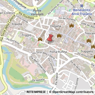 Mappa Via Gaetano Rummo, 19, 82100 Benevento, Benevento (Campania)