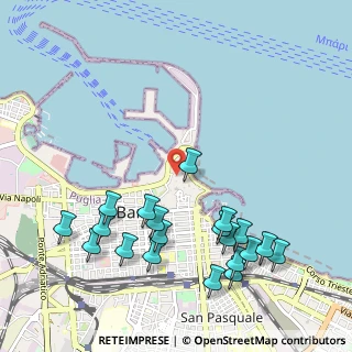 Mappa Strada Tresca, 70122 Bari BA, Italia (1.2975)