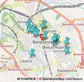 Mappa Via Capitano Pasquale De Juliis, 82100 Benevento BN, Italia (0.68733)