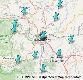 Mappa Via Capitano Pasquale De Juliis, 82100 Benevento BN, Italia (8.43143)