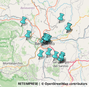 Mappa Via Capitano Pasquale De Juliis, 82100 Benevento BN, Italia (5.354)