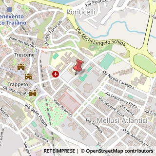 Mappa Via Nicola da Monteforte, 1, 82100 Benevento, Benevento (Campania)