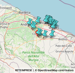 Mappa SP 231 km 50+195, 70033 Corato BA (11.3135)