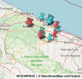 Mappa SP 231 km 50+195, 70033 Corato BA (10.226)