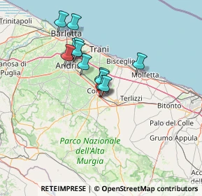 Mappa SP 231 km 50+195, 70033 Corato BA (11.57167)