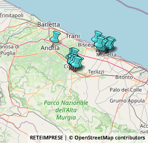 Mappa SP 231 km 50+195, 70033 Corato BA (8.4425)