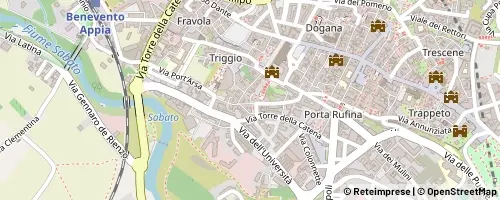 Mappa Benevento