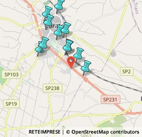 Mappa Sp 231 Km 31.400, 70033 Corato BA, Italia (1.80545)