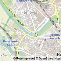 Hartă Benevento
